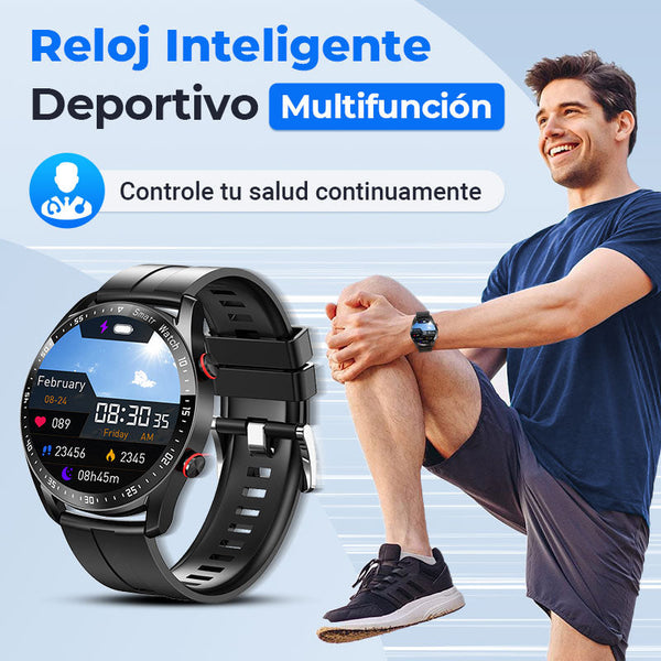 Reloj Inteligente Multifuncional Mercazul: Monitoreo de Salud Continuo